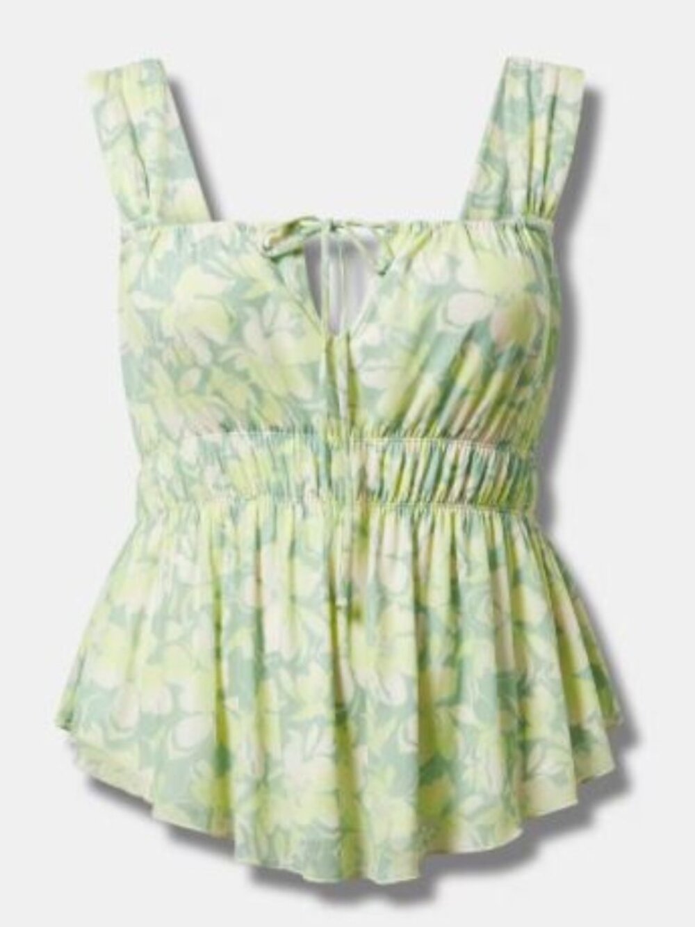 NWT Stretch Mesh Babydoll Top